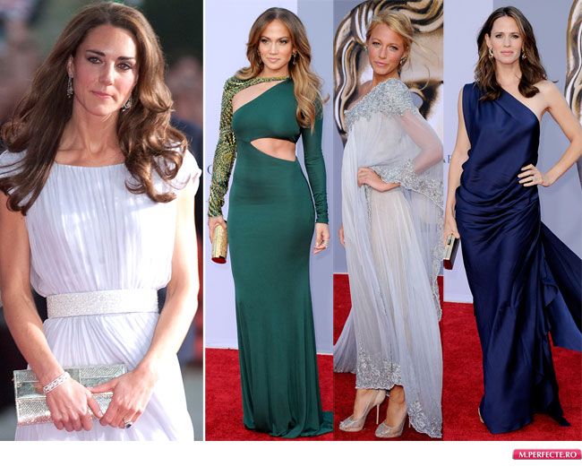 Eleganta princiara vs. Hollywood glam: cum s-au imbracat vedetele la intalnirea cu Kate Middleton