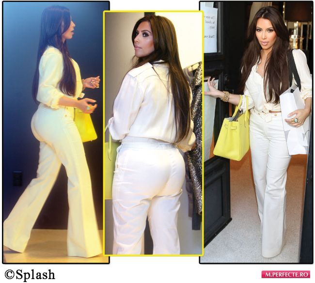 Pantalonii in care Kim Kardashian nu ar trebui sa se mai imbrace niciodata