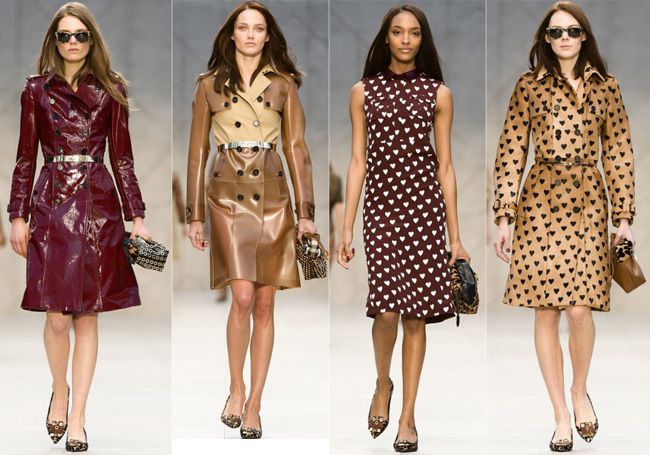 From London with Love! Trench Kisses din colectia toamna-iarna Burberry Prorsum 2013/2014!