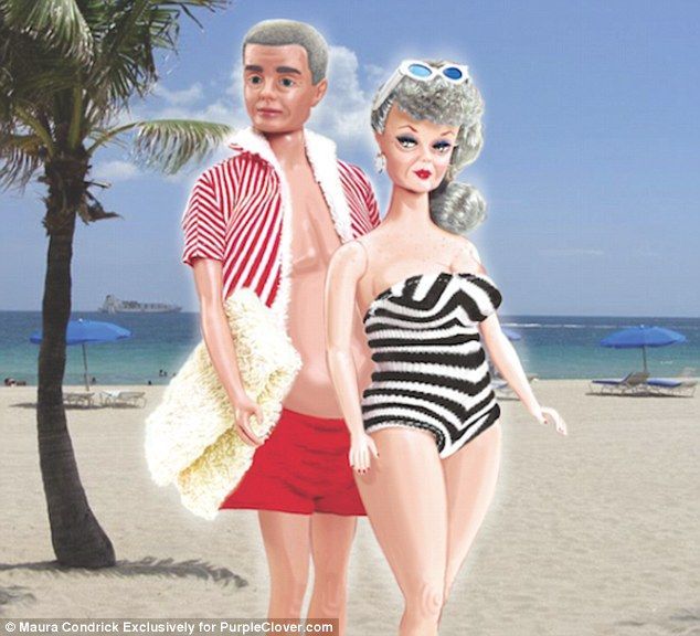 Barbie si Ken la batranete. Cum ar arata cele mai celebre papusi din lume daca ar fi trecute de prima tinerete