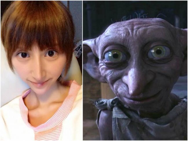 Obsedata de operatii estetice. O femeie din Japonia a ajuns sa semene cu Dobby din Harry Potter pentru ca nu a stiut cand sa spuna Stop