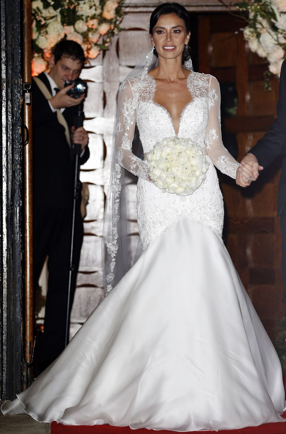 Rochia de mireasa de 10.000 de lire in care sotia lui Frank Lampard a stralucit la nunta. Cat de bine au aratat cei doi