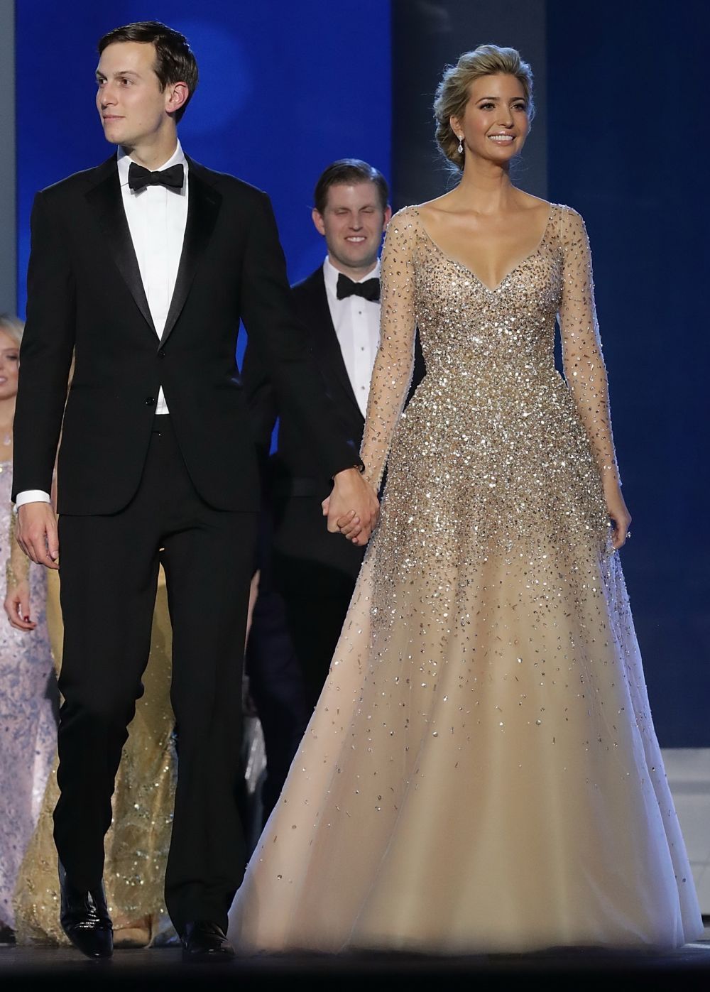 Complet diferita. Ivanka Trump, pozata dupa ce a uimit in rochia de basm de la balul de investire a tatalui ei