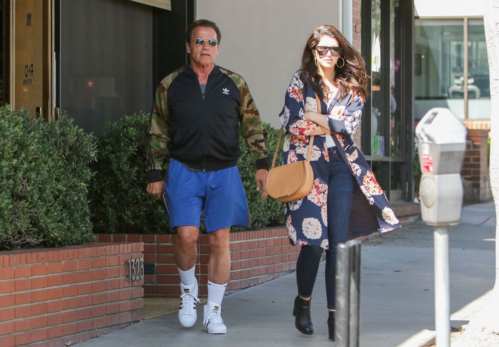 Arnold Schwarzenegger, Terminator si in viata de zi cu zi. Cum a fost surprins actorul in compania fiicelor sale