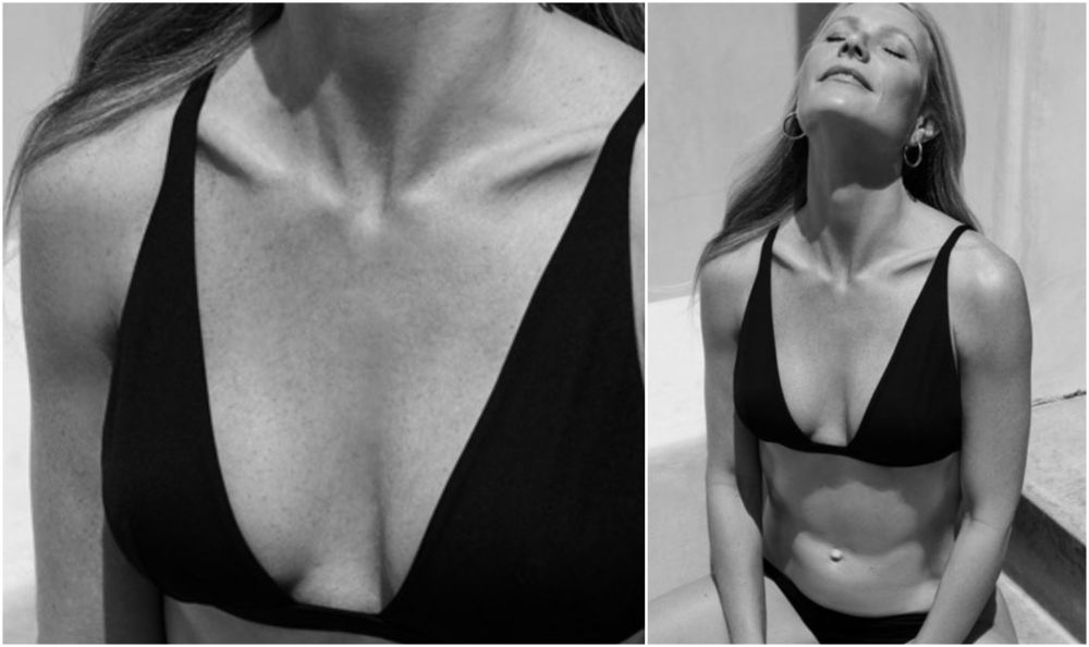 Gwyneth Paltrow (46 de ani), reclamă la bikini care costă 1.500 de lei