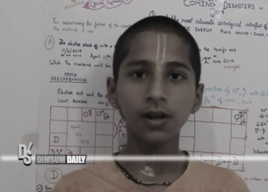 Abhigya Anand, copilul astrolog care a prezis pandemia, vine acum cu noi profeții