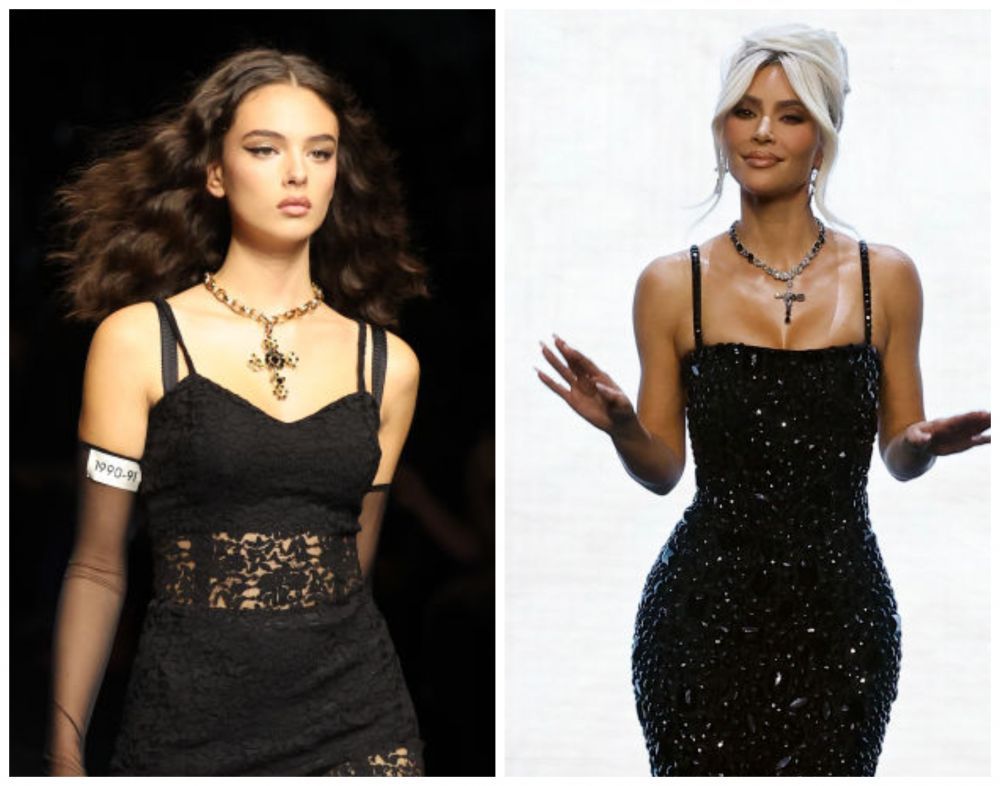 Fiica Monicăi Bellucci, spectaculoasă la prezentarea noii colecții Dolce Gabbana. Doar Kim Kardashian a eclipsat-o