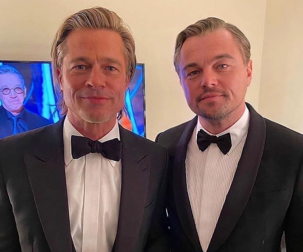 Brad Pitt și Leonardo DiCaprio, actorii pe care cu greu i-ai recunoaște pe stradă. Hainele lor par cumpărate de la second hand
